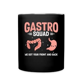 Gastro-entérologie Endoscopie Coloscopie - Mug uni - noir - Devant