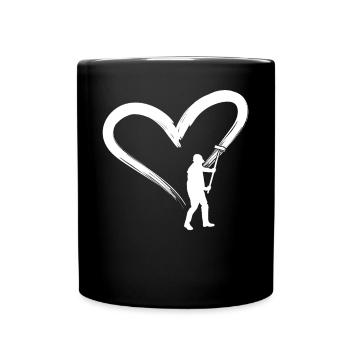 House Painter Decorator Heart - Full Colour Mug - black - Front