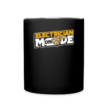 Electrician Mode On Electrical Engineer Electronics Technician - Full Colour Mug - black - Front