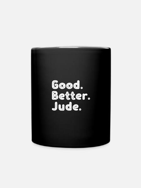 Good better Jude - Tasse einfarbig - Schwarz