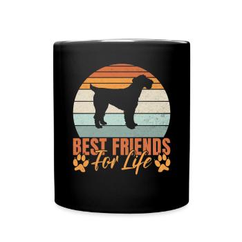 Airedale Terrier Gifts - Tasse einfarbig - Schwarz - Vorne