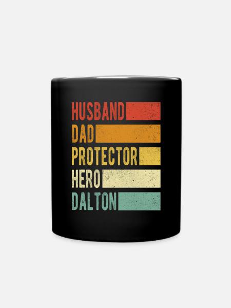 Dalton nom papa cadeau - Mug uni - noir