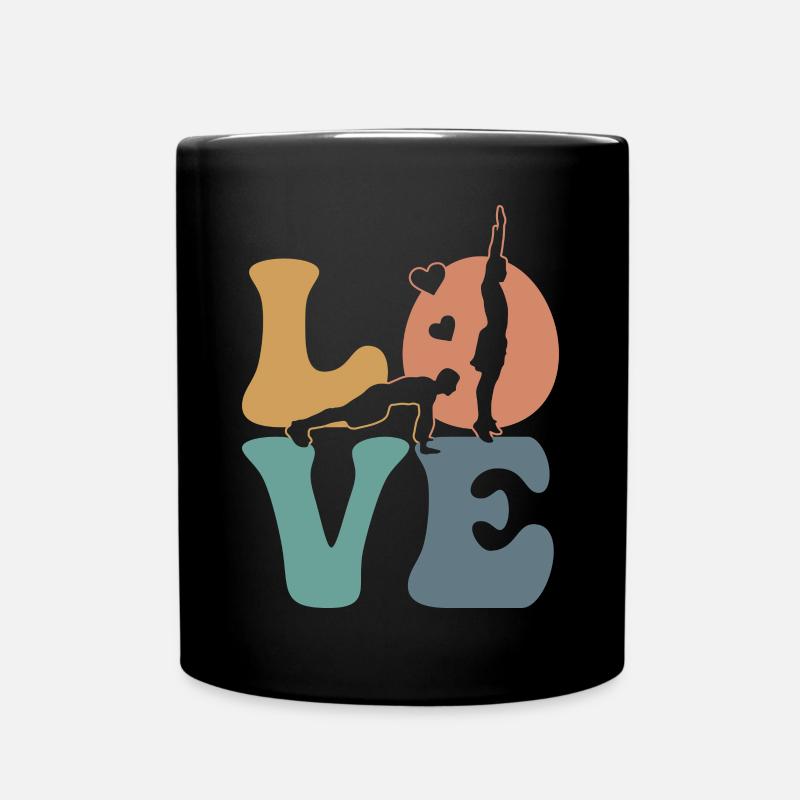 Burpees Workout Gym - Mug uni - noir