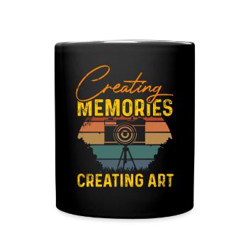 Photography - Photo shoot for photo camera. - Full Colour Mug - black - Front