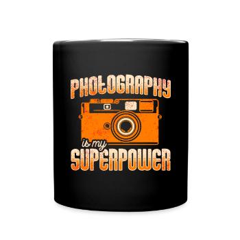 Photography - Photo shoot for photo camera. - Full Colour Mug - black - Front