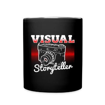 Photography - Photo shoot for photo camera. - Full Colour Mug - black - Front