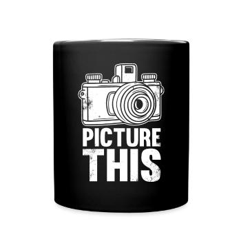 Photography - Photo shoot for photo camera. - Full Colour Mug - black - Front