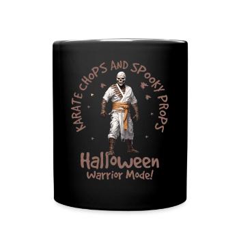 Karate Halloween Instructor Appreciation - Full Colour Mug - black - Front