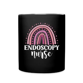 Gastro-entérologie Endoscopie Coloscopie - Mug uni - noir - Devant