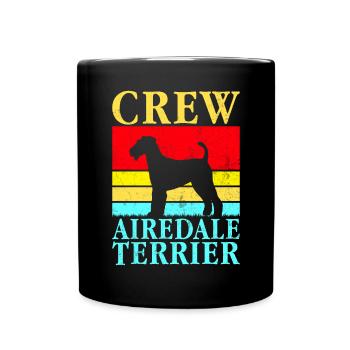 Cadeaux Airedale Terrier - Mug uni - noir - Devant