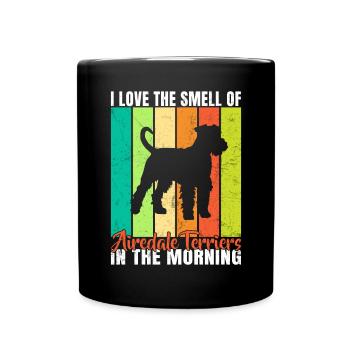 Cadeaux Airedale Terrier - Mug uni - noir - Devant