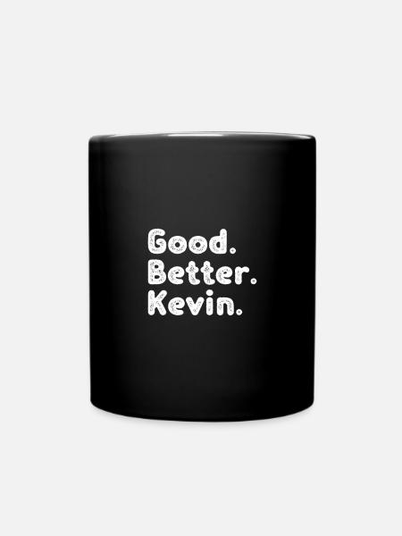 Good better Kevin - Full Colour Mug - black