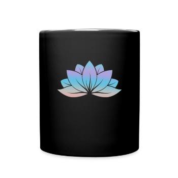 Méditation méditer Zen Yoga cadeau - Mug uni - noir - Devant