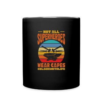 Blacksmith Schiede Anvil Cutler Gift - Full Colour Mug - black - Front