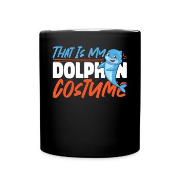 Dolphin Halloween That Is My - Full Colour Mug - black - Front