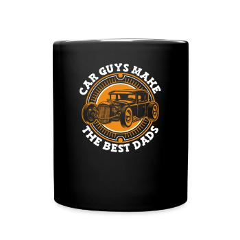Car Guys Make The Best Dads Car Mechanic - Full Colour Mug - black - Front