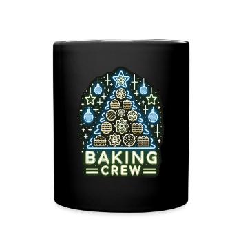 Équipe de pâtisserie - Mug uni - noir - Devant