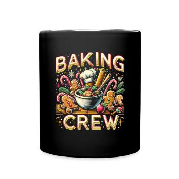 Équipe de pâtisserie - Mug uni - noir - Devant