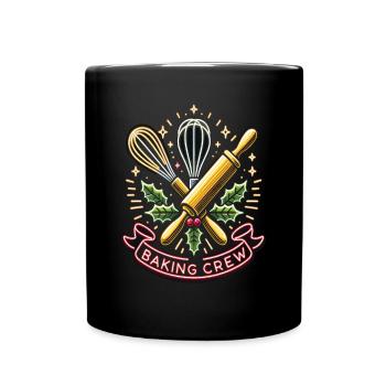 Équipe de pâtisserie - Mug uni - noir - Devant