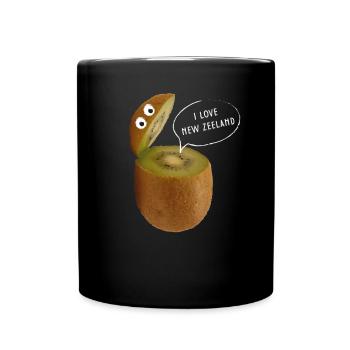 Kiwi Nouvelle-Zélande Travail et voyage Circuits de randonnée - Mug uni - noir - Devant