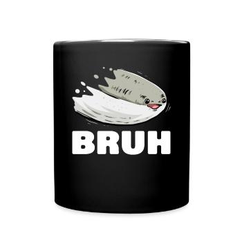 Drôle de poisson Sacabambaspi Meme - Mug uni - noir - Devant