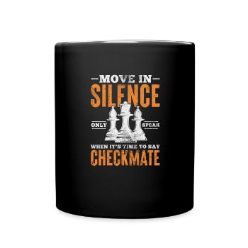 Chess - Full Colour Mug - black - Front