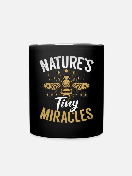 Bee Gifts - Tasse einfarbig - Schwarz