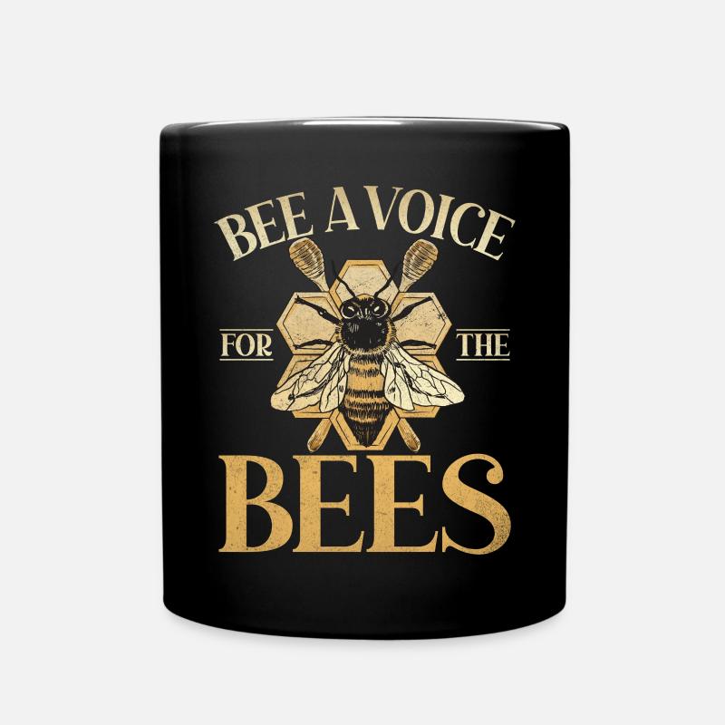Bee Gifts - Tasse einfarbig - Schwarz