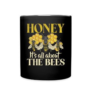 Bee Gifts - Full Colour Mug - black - Front
