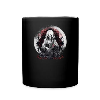 Cello player, cellist-musician, collo music - Full Colour Mug - black - Front