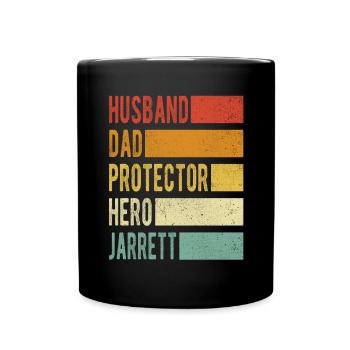 Jarrett Nom Papa Cadeau - Mug uni - noir - Devant