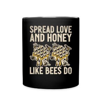 Bee Gifts - Full Colour Mug - black - Front
