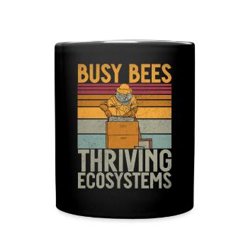 Bee Gifts - Full Colour Mug - black - Front