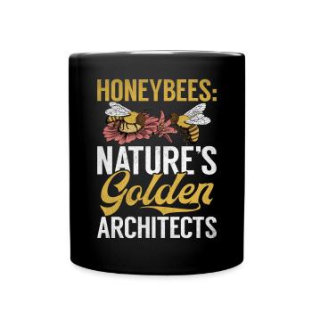 Bee Gifts - Full Colour Mug - black - Front