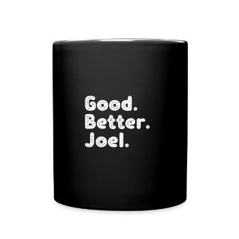 Bon mieux Joël - Mug uni - noir - Devant