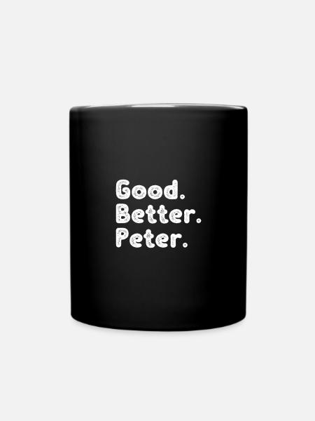 Bon mieux Pierre - Mug uni - noir