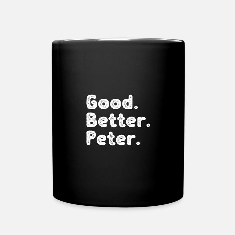 Bon mieux Pierre - Mug uni - noir
