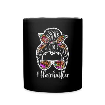 Coiffeur Salon de coiffure Cosmétologie - Mug uni - noir - Devant