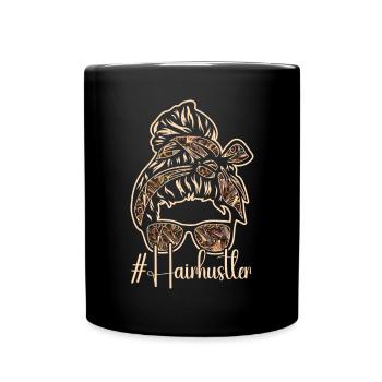 Hairstylist Hair Salon Kosmetologie - Tasse einfarbig - Schwarz - Vorne