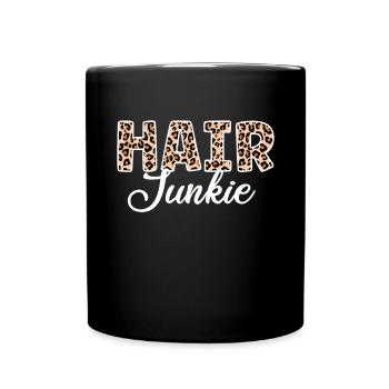 Hairstylist Hair Salon Kosmetologie - Tasse einfarbig - Schwarz - Vorne