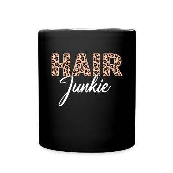 Hairstylist Hair Salon Cosmetology - Full Colour Mug - black - Front