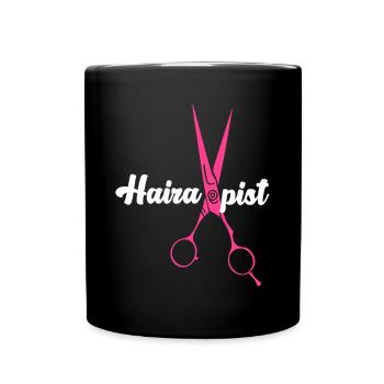 Coiffeur Salon de coiffure Cosmétologie - Mug uni - noir - Devant