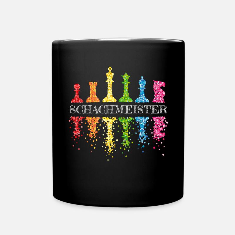 Maître d’échecs Joueur d’échecs Tournoi d’échecs - Mug uni - noir