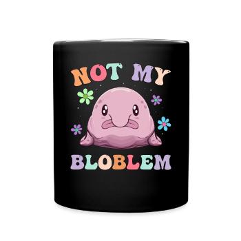 Groovy Blobfish - Full Colour Mug - black - Front