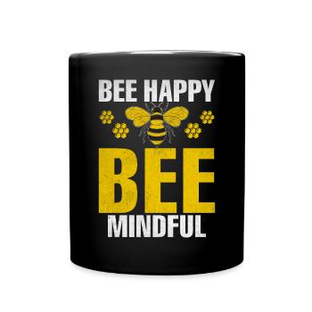 Bee Gifts - Full Colour Mug - black - Front