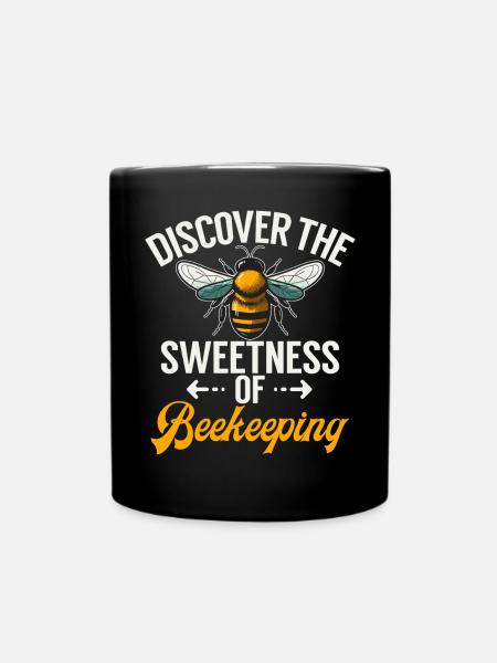 Bee Gifts - Tasse einfarbig - Schwarz