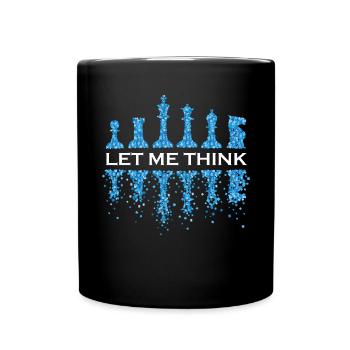 Chess, Chess Tournament, Chess Master, Chess Pieces - Full Colour Mug - black - Front