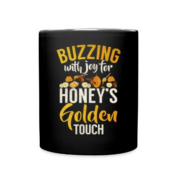 Bee Gifts - Full Colour Mug - black - Front