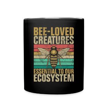 Bee Gifts - Full Colour Mug - black - Front