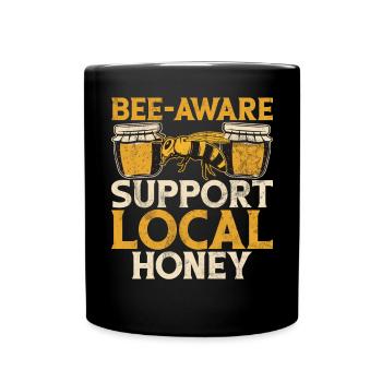 Bee Gifts - Full Colour Mug - black - Front